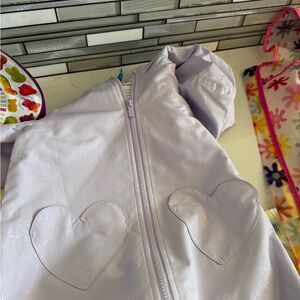 Kids Glitter Heart Jacket